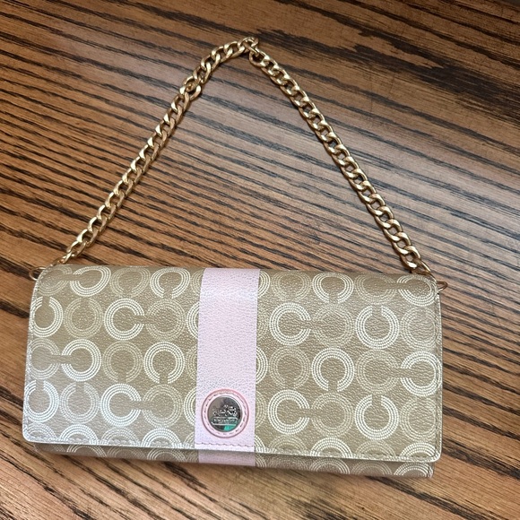 New Felt crossbody wallet or wallet on a chain  insert with 16” chain - Picture 3 of 9